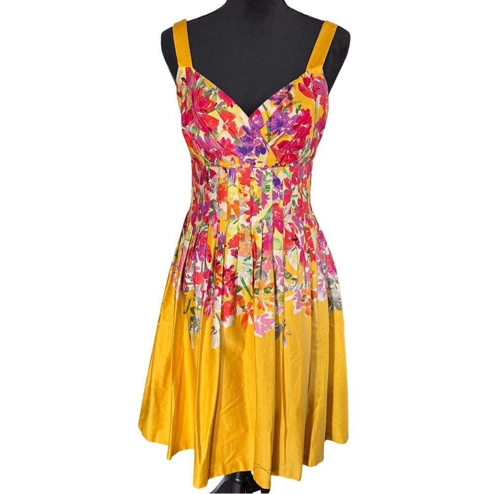 Evan Picone Floral Fit &‎ Flare Dress – Size 6